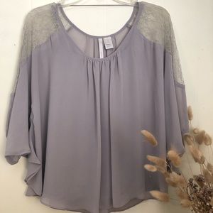 Lauren Conrad chiffon blouse